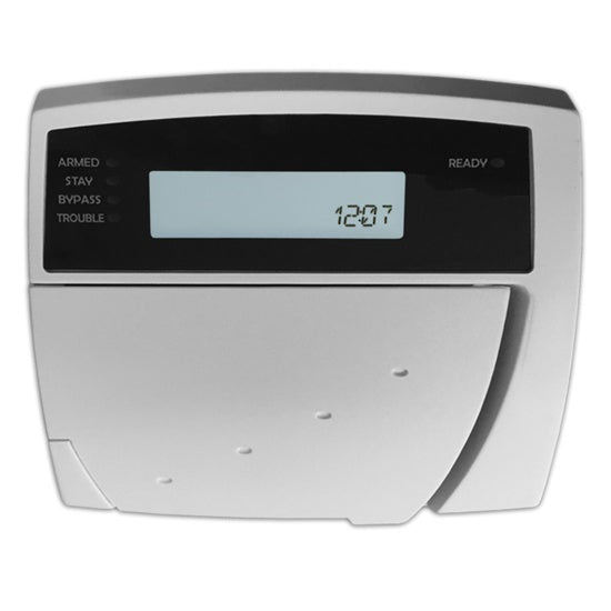 Icon LCD Keypad with Time and Temp Display