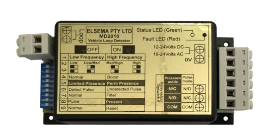 Loop Metal Detector 12-24VDC or 16-24VAC