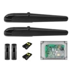 Dual Swing Gate Automation Kit 24VDC Black