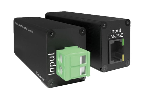 Ethernet PoE Converter 2-wire