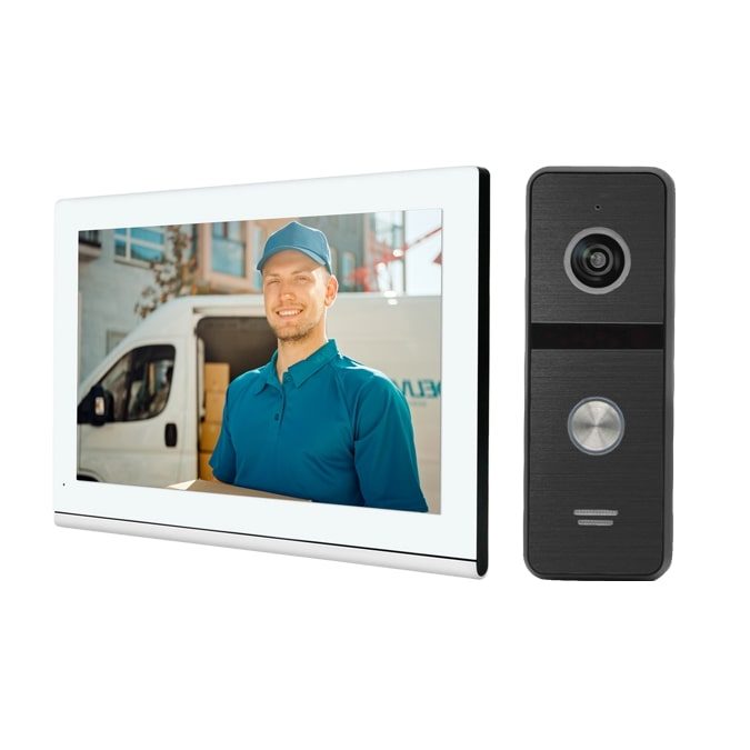 Eliteconnect Intercom Kit Monitor-W E-con Gate P/Supply
