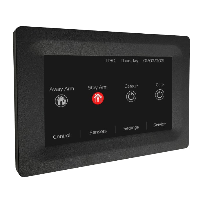 Keypad 5in Touch Charcoal & Proximity Reader 2x Prox Tags