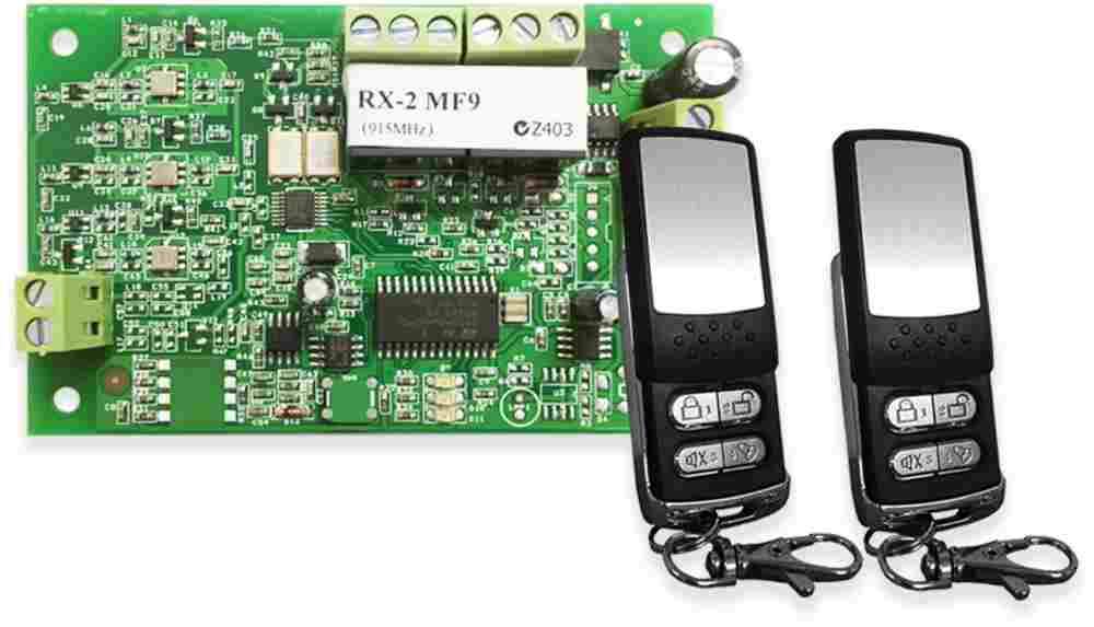 Garage & Gate Mate Remote Kit with Receiver and 2x Remote