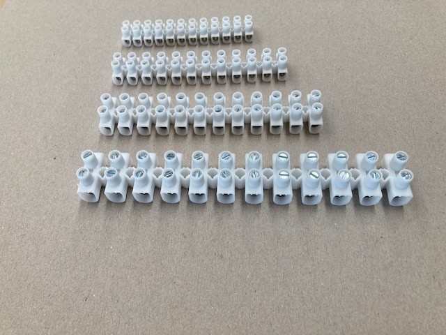 Electro Terminal Strip Connector 6A 12 way 1mm - 2.5mm