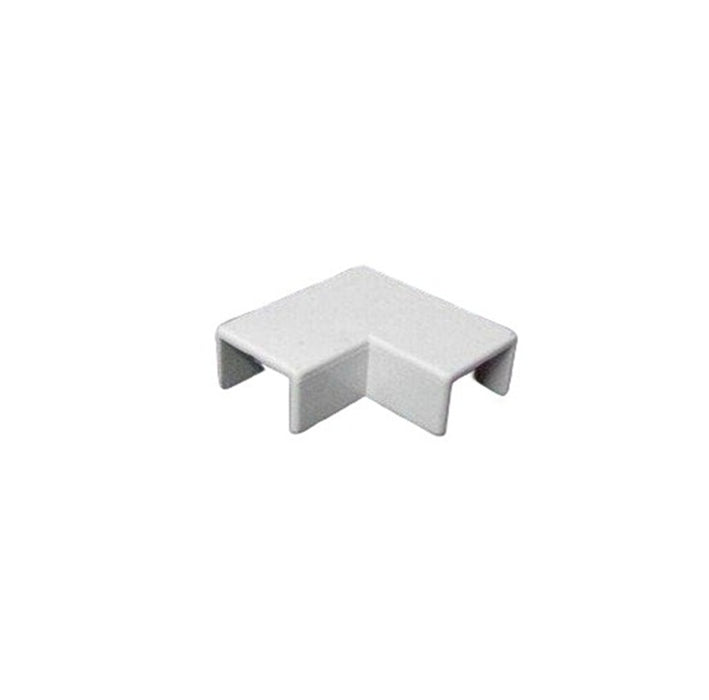 AussieDuct Mini Trunking Flat Angle 25 x 16mm White