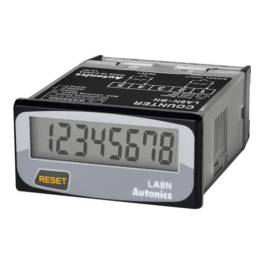 LA8N-BF Counter 8 Digit Voltage Input 48 x 24mm