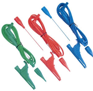 Megger MFT Test Lead Set & Crocodile Clips 3Wire