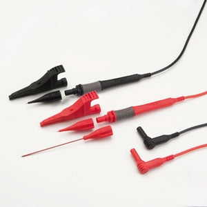 Megger MIT Test Lead Set Red/Black with Crocodile Clips