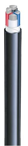Cable 95mm 4c Al XLPE PVC Black