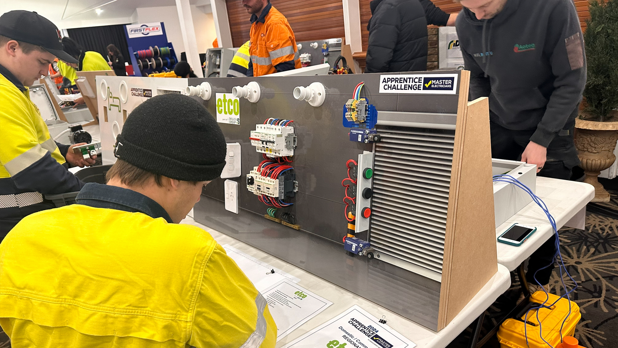 The Apprentice Challenge Master Electricians Apprentice Challenge — Ideal Electrical Suppliers ...