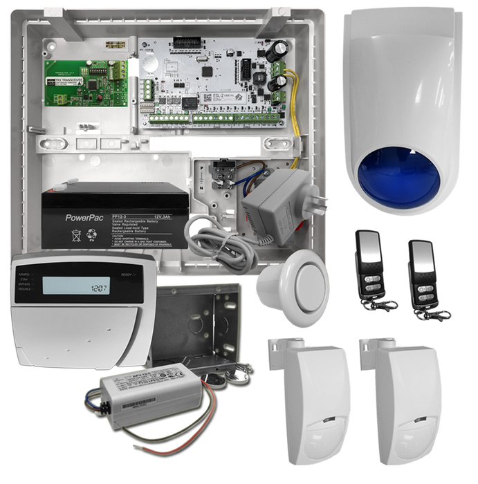 Elitecontrol 2-Way Wireless Kit & Plug Pack & 230v Keypad