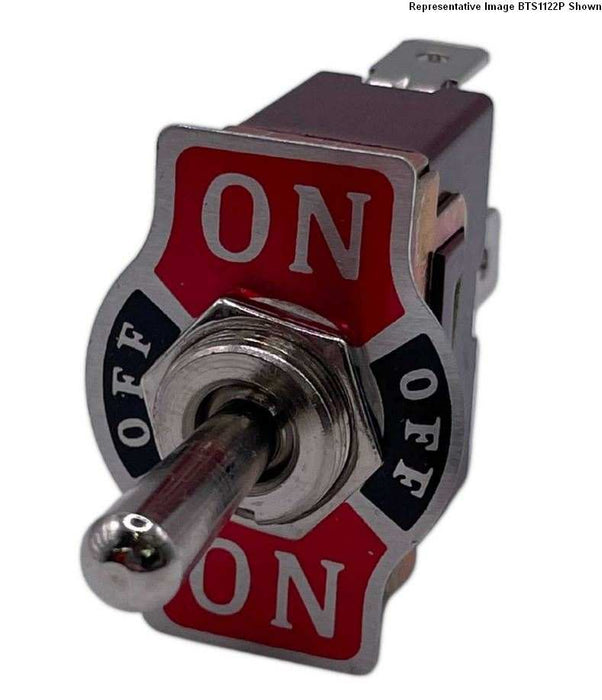 Toggle Switch 15A DP-DT On>On 250VAC Spring Return