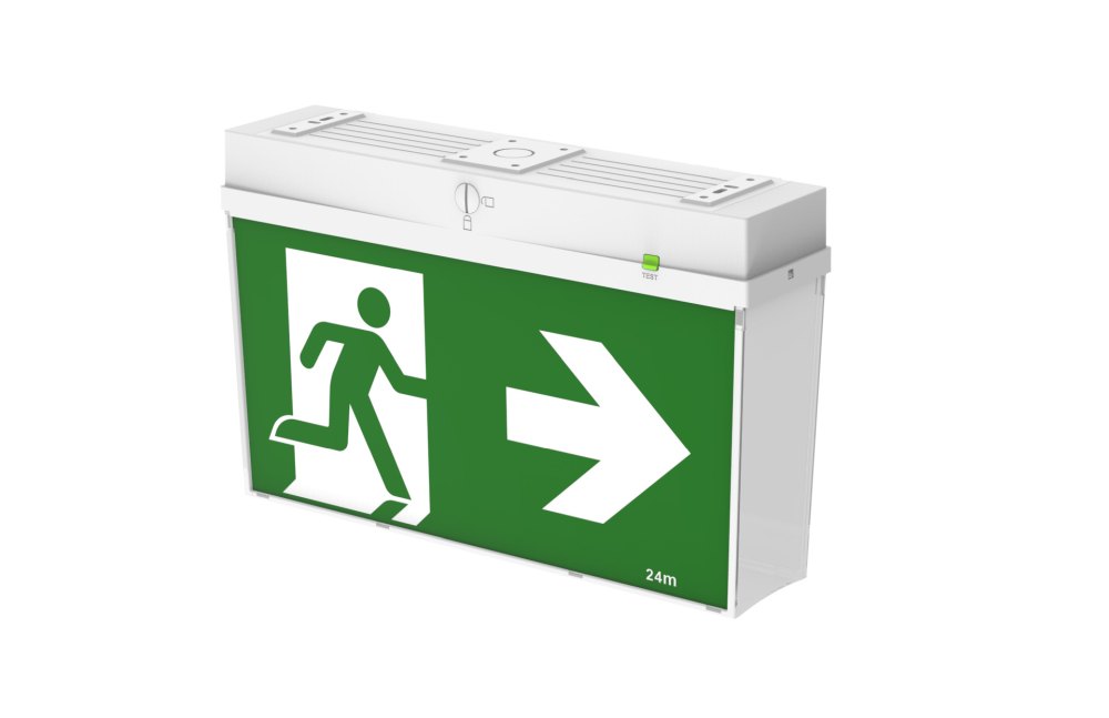 Emergency Exit Light All-In-One with LiFePO4