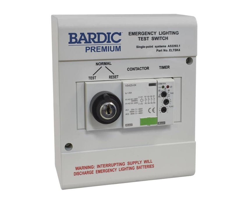 Emergency Lighting Test Switch Din Rail Mount