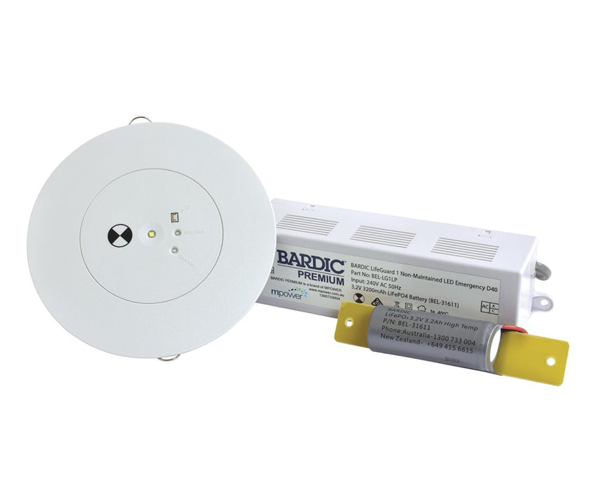 Emergency Light 3W Non-Main Recess Lifepower Sentinel