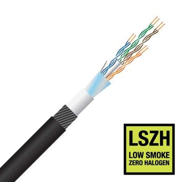 Cable Cat6 23AWG 4pr FTP SWA