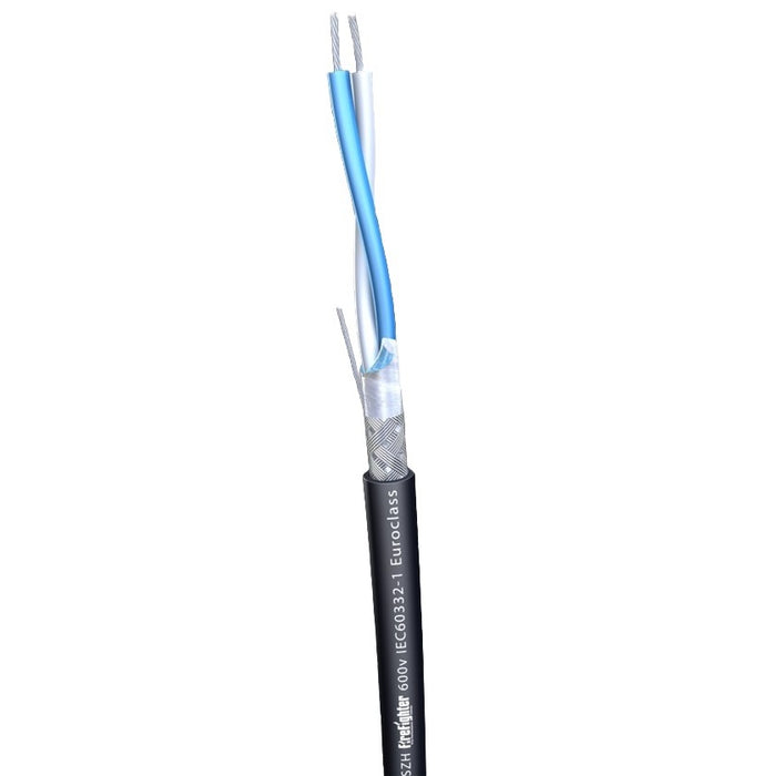Cable Data 1pr 24AWG .35mm RS485 Braid Foil Shield LSZH