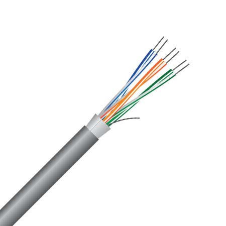 Cable Data 3pr 0.22mm 24AWG Overall Shield