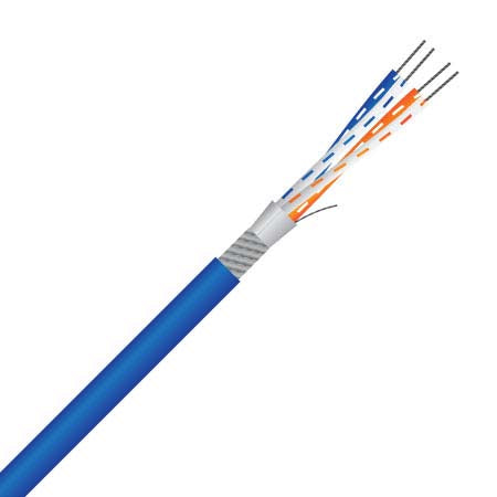 Cable Data 2pr 22AWG RS485 Braid Foil