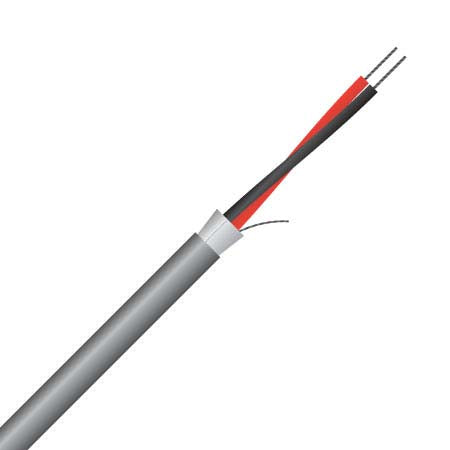 Cable Data 1pr 2c 0.2mm 24AWG Overall Foil Shield