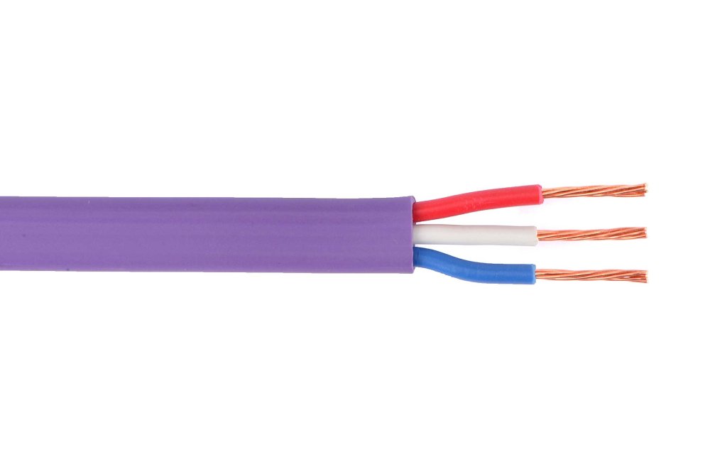 Tycab Cable 1.5mm 3c TPS Non-Migratory Violet