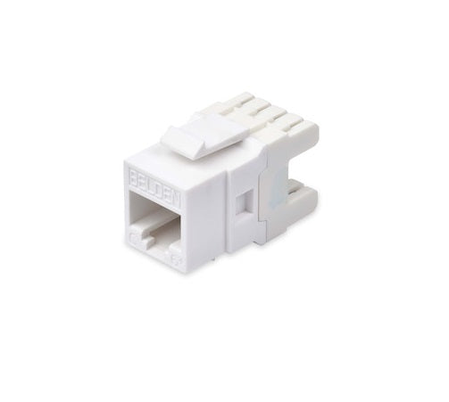 Keystone Jack Cat6 White