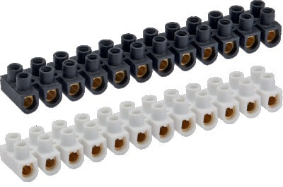Terminal Blocks 6mm Black (15A 400V)