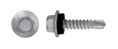 Screw 12g x 45mm Tek Hex Head Metal (Jar50)