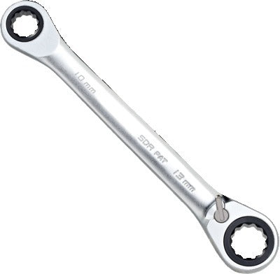 Ring Wrench Rev Ratchet 2 Sizes 10/13mm