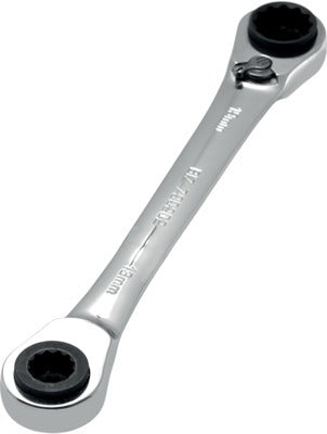 Ring Wrench Rev Ratchet 4 Sizes 10/13 & 17/19mm