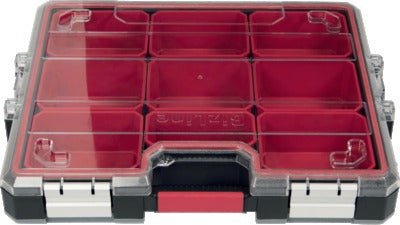 Storage Case 9 Compartment Stackable