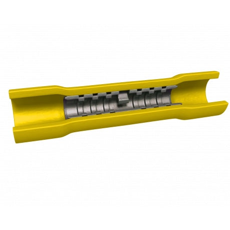 Inline Splice Yellow (Pkt 50)