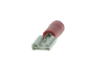 Quick Connector Female 6.4 x 0.8mm Red DG (Pkt100)