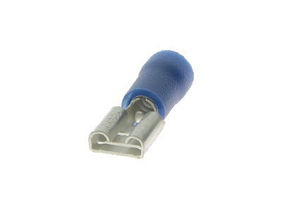 Quick Connector Female 6.4 x 0.8mm Blue DG (Pkt100)