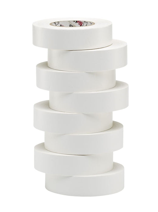 PVC Ins Tape 19mm x 0.15mm White 20m (Pkt8)