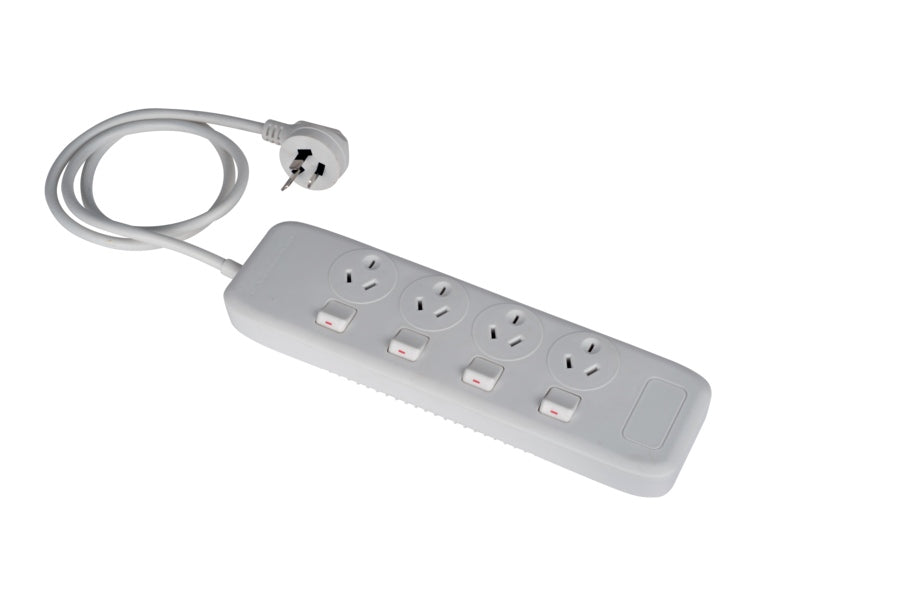 Power Board 4 Way Switched and Surge Protected