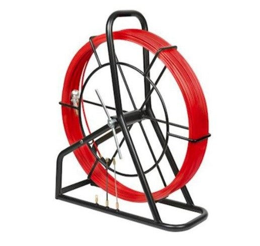 Fish Tape Pull Wire Steel Nylon 6mm x 52m With Dispenser