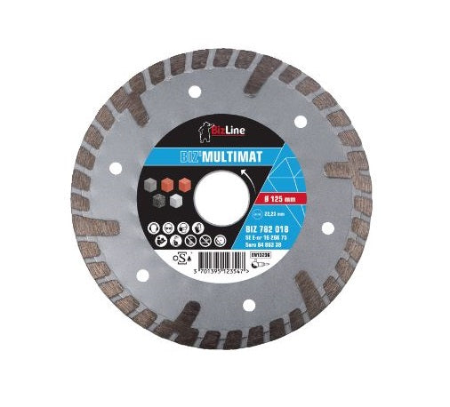 Circular Saw Blade 125mm Diamond Multimat