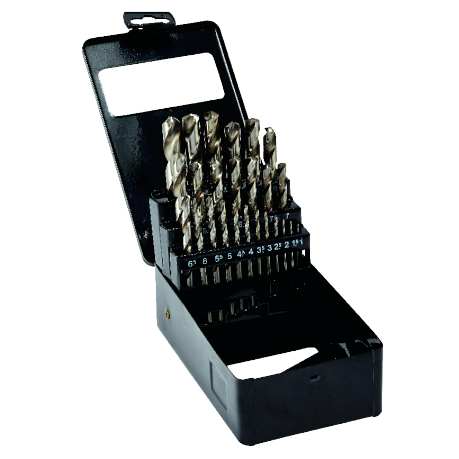Drill Set HSS 25pc 1-13mm x 0.5mm