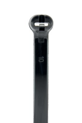 Cable Tie SS Barb Lock 350 x 8mm Black UV (Pkt50)