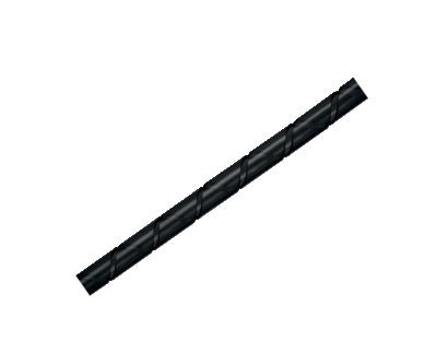 Spiral Binding 4 - 25mm Black (10m Coil)
