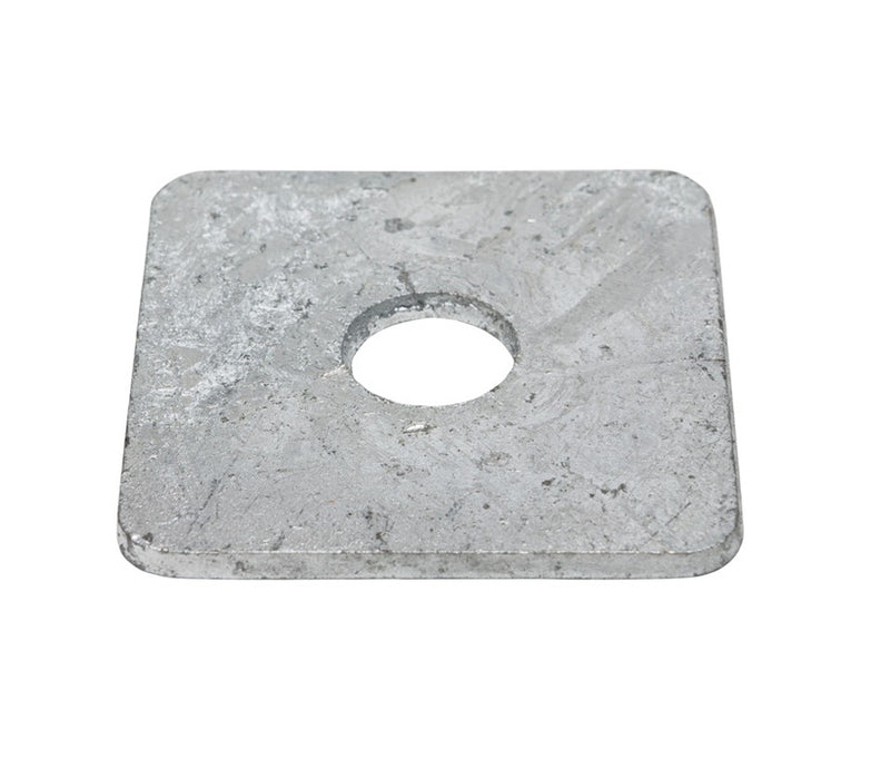 Square Washer M16 x 50x50mm x 3mm Galv