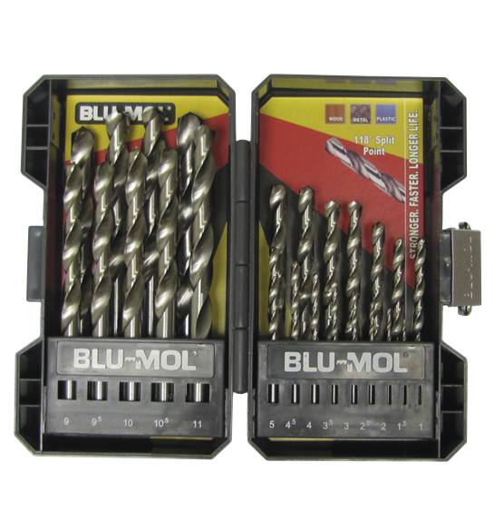 Drill Set 1-13mm 25pc