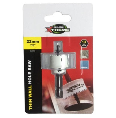 Xtreme Thinwall Holesaw 22mm (7/8in)