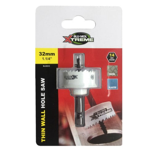 Xtreme Thinwall Holesaw 32mm (1.1/4in)