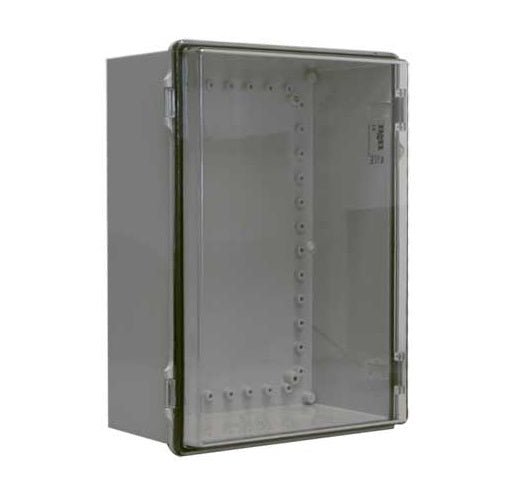 Polynova PN Enclosure 735H 535W 250D IP67 Clear Lid Metal MP