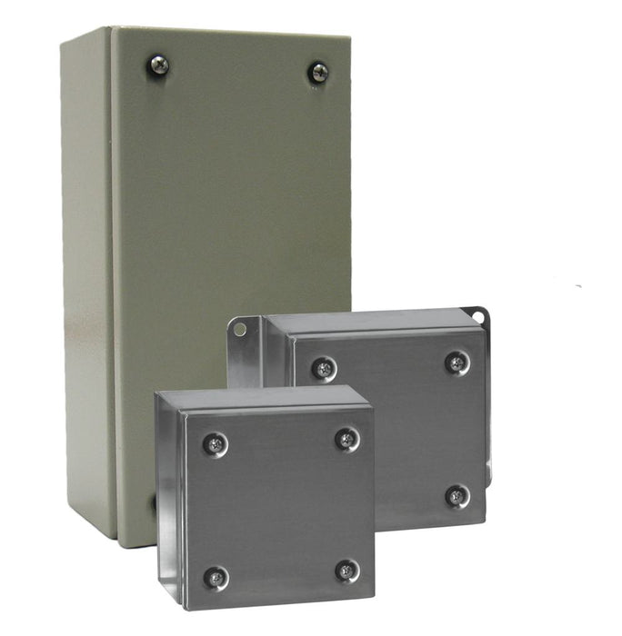 Connector TE Enclosure 600H 200W 120D 316 Zinc Steel IP66