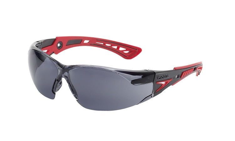 Safety Glasses Rush Plus Smoke Lens