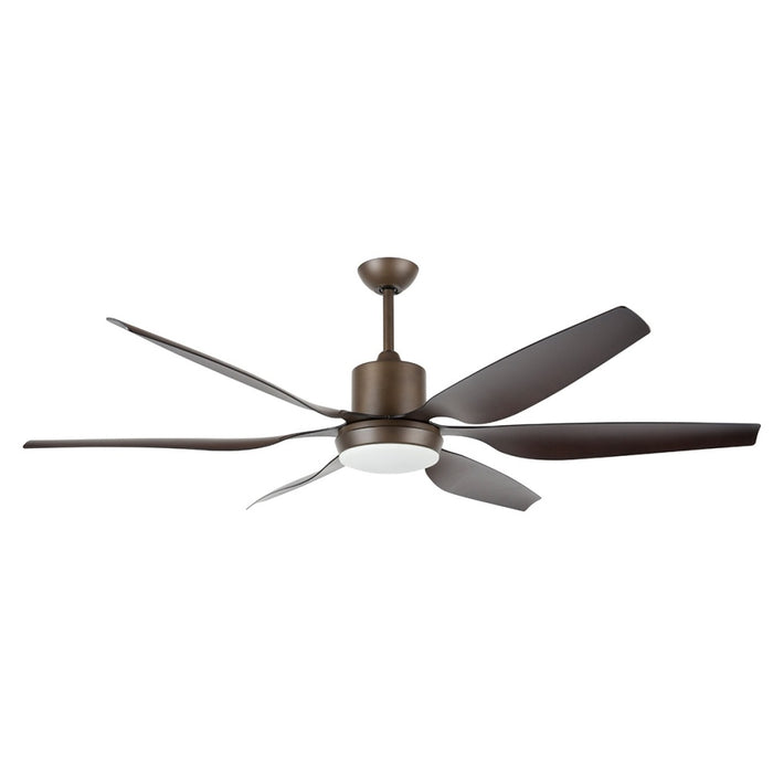 Aviator Ceiling Fan 66inBronze & Walnut Blade