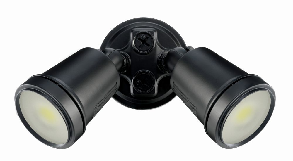 Hunter-III Floodlight Twin LED Black